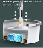 Fregona giratoria con separacion de agua limpia y residuales - additional image 4