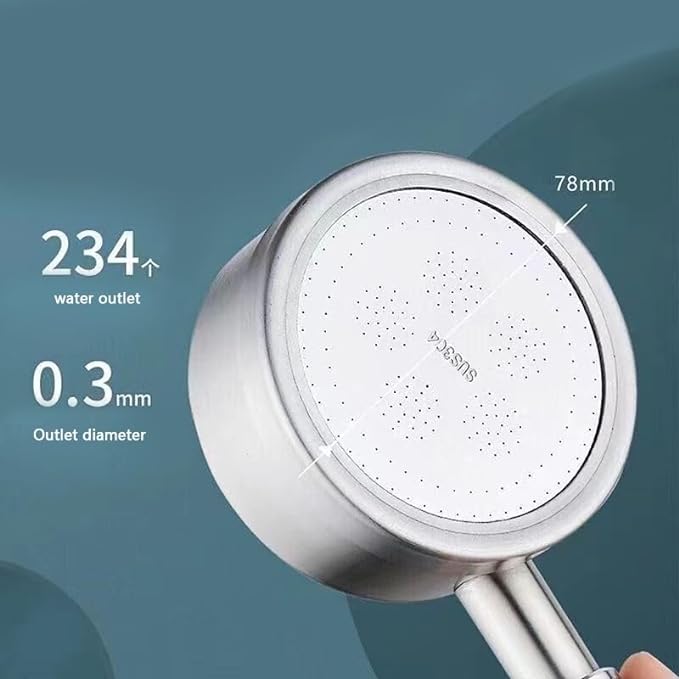 Cabezal de ducha alta presión acero - additional image 5