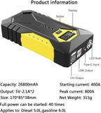 Arrancador de batería de coche de 12V - additional image 2