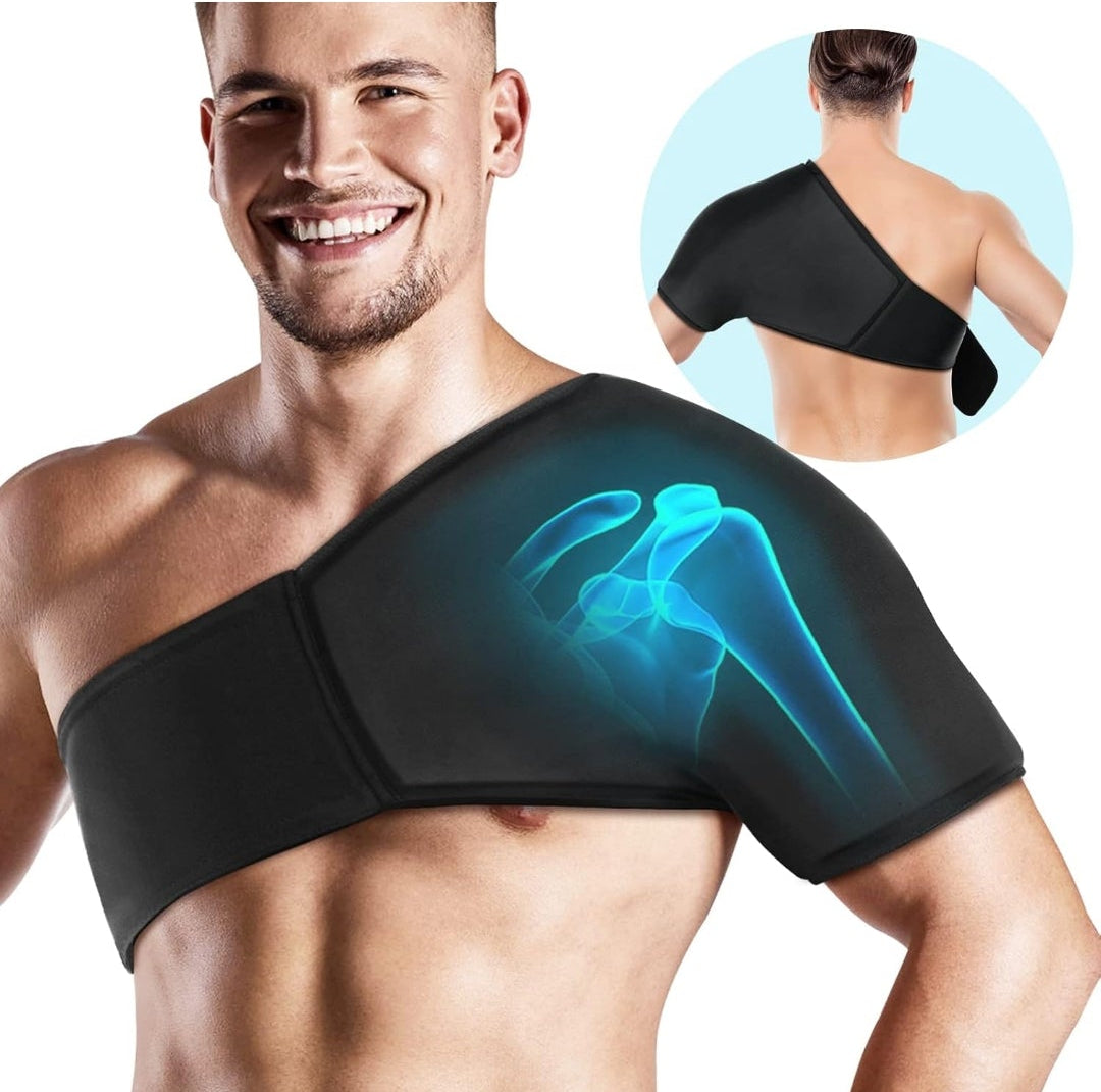 Hombrera de gel frío y calor reutilizable